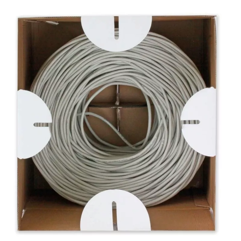 Techly ITP8-FLU-0305 networking Kabel Grau 305 m Cat5e U/UTP (UTP)