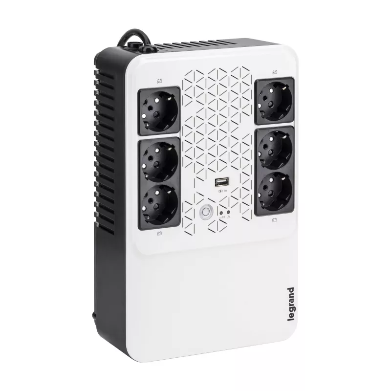 Legrand Keor ASI MULTIPLUG 800 FR USV (Unterbrechungsfreie Stromversorgung) Line-Interactive 0,8 kVA 480 W 6 AC-Steckdosen