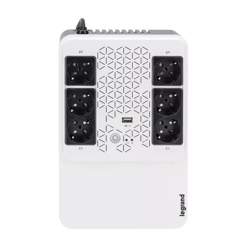 Legrand Keor ASI MULTIPLUG 800 FR USV (Unterbrechungsfreie Stromversorgung) Line-Interactive 0,8 kVA 480 W 6 AC-Steckdosen