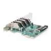 DIGITUS USB 3.0, 4 Port, PCI-Express-Erweiterungskarte 4 Ports A/F extern, VL805 Chipsatz