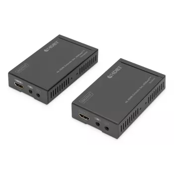 DIGITUS 4K HDMI Extender Set, HDBaseT 70 m over Netzwerkkabel (Cat 5E, 6, 7) UHD 4K2K/30 Hz