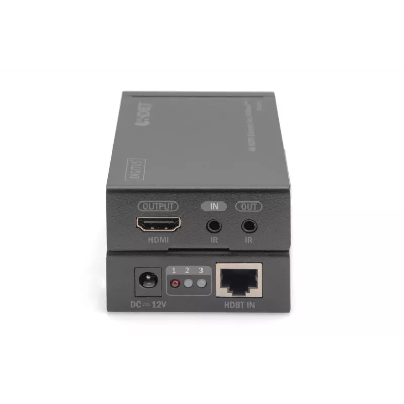 DIGITUS 4K HDMI Extender Set, HDBaseT 70 m over Netzwerkkabel (Cat 5E, 6, 7) UHD 4K2K/30 Hz