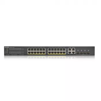 Zyxel GS1920-24HPV2 Managed Gigabit Ethernet (10/100/1000) Power over Ethernet (PoE) Schwarz