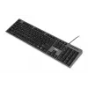 Kabelgebundenes Tastatur-Maus-Set IBOX IKMS606 — Full-Size-QWERTY-UK-Englisch-Tastatur, USB, schwarz, Maus 800 DPI