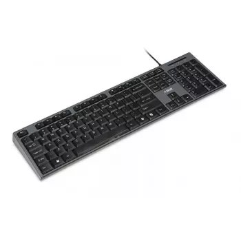 Kabelgebundenes Tastatur-Maus-Set IBOX IKMS606 — Full-Size-QWERTY-UK-Englisch-Tastatur, USB, schwarz, Maus 800 DPI