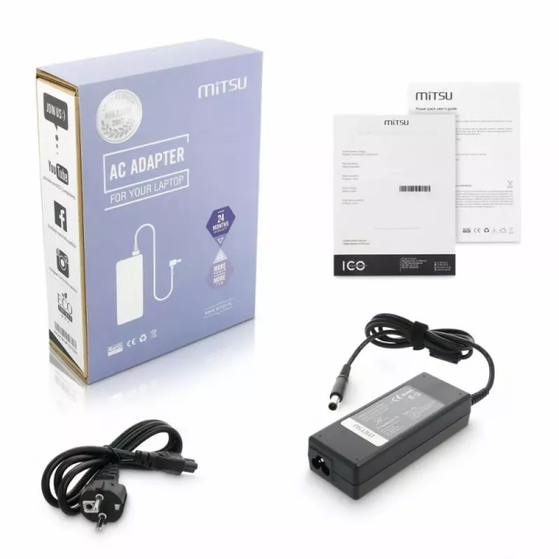 Netzteil MITSU ZM/DEL19546 19.5V 4.62A für Dell Laptops (Modell 5ZM019)