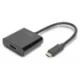 DIGITUS USB Type-C auf HDMI Adapter, 4K/30Hz Kabellänge: 20cm schwarz