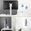 Techly ICA-LCD 260 Monitorhalterung / Ständer 68,6 cm (27 Zoll) Schreibtisch Weiß