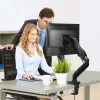 Techly ICA-LCD 514 Monitorhalterung / Standfuß 68,6 cm (27 Zoll) Tisch Schwarz