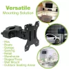 Techly ICALCD100BK Tischhalterung Schwarz