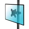 Techly ICALCD100BK Tischhalterung Schwarz