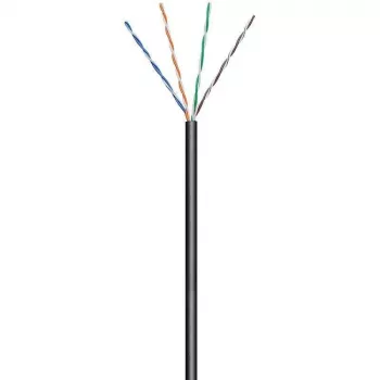 Techly ITP7-UTP-0100LO Netzwerkkabel Schwarz 100 m Cat5e U/UTP (UTP)