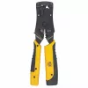 Intellinet Universal Modular Plug Crimping Tool and Kabel Tester, 2-in-1 Crimper and Kabel Tester: Cuts, Strips, Terminates and Tests, RJ45/RJ11/RJ12/RJ22