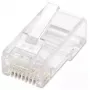 Intellinet RJ45 Modularstecker, Cat5e, UTP, 3-zackig, für Volldraht, 15 µ vergoldete Kontakte, 100er-Pack