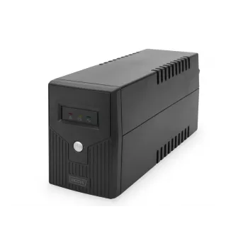 DIGITUS Line-Interact.USV 600 VA/360W 12V/7Ah x1 2x CEE7/7 AVR LED DP