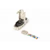 DIGITUS CAT6a Feldkonfektionierbarer Stecker - STP, Staubschutzkappe, Knickschutz