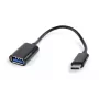 GEMBIRD USB 2.0 OTG Typ-C auf USB Typ-A Kabel (CM/AF), Blister