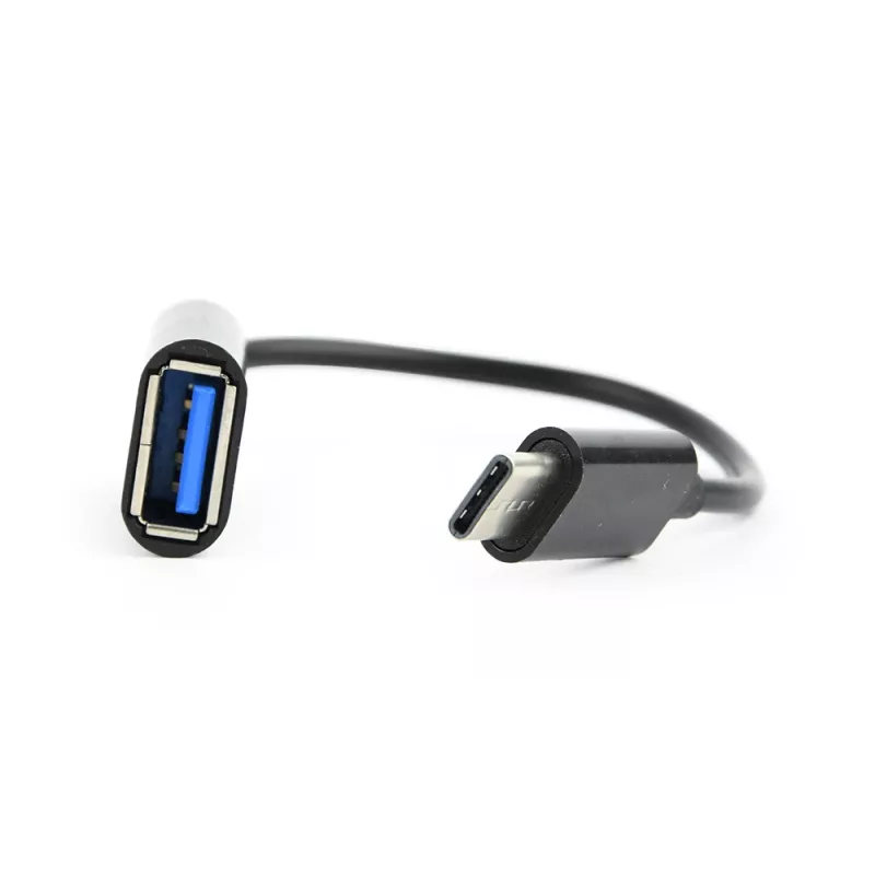 GEMBIRD USB 2.0 OTG Typ-C auf USB Typ-A Kabel (CM/AF), Blister