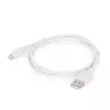 GEMBIRD USB-auf-8-Pin Lade- und Datenkabel, 1m – Weiß