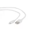 GEMBIRD USB-auf-8-Pin Lade- und Datenkabel, 1m – Weiß
