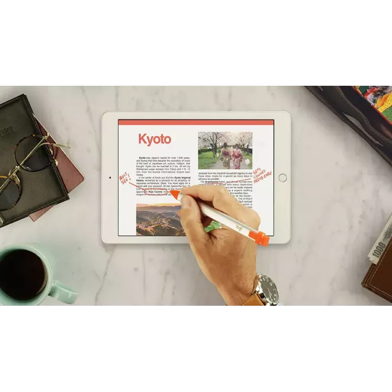 LOGITECH Crayon Digitaler Stift für iPad Orange