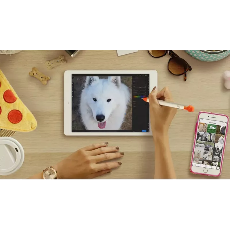 LOGITECH Crayon Digitaler Stift für iPad Orange