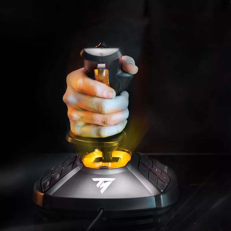 Thrustmaster T-16000M FC S Schwarz, Orange USB Joystick Analog / Digital PC