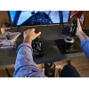 Thrustmaster TPR Rudder Schwarz, Silver USB Flight Sim Analogue PC