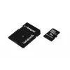 MicroSDHC-Speicherkarte GOODRAM 16 GB Class 10 UHS-I (U1), Lesen 100 MB/s, Schreiben 10 MB/s, magnetgeschützt, mit SD-Adapter