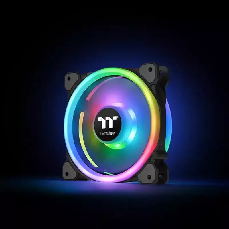Thermaltake Riing Trio 12 LED RGB Radiatorlüfter, TT Premium Edition