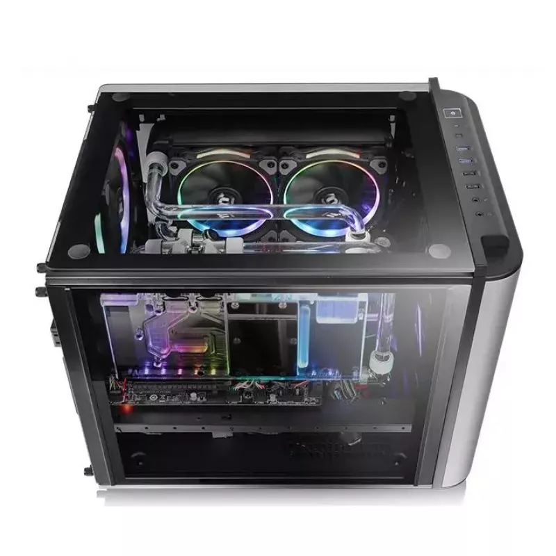 PC-Gehäuse Thermaltake Level 20 VT Micro Tower Schwarz