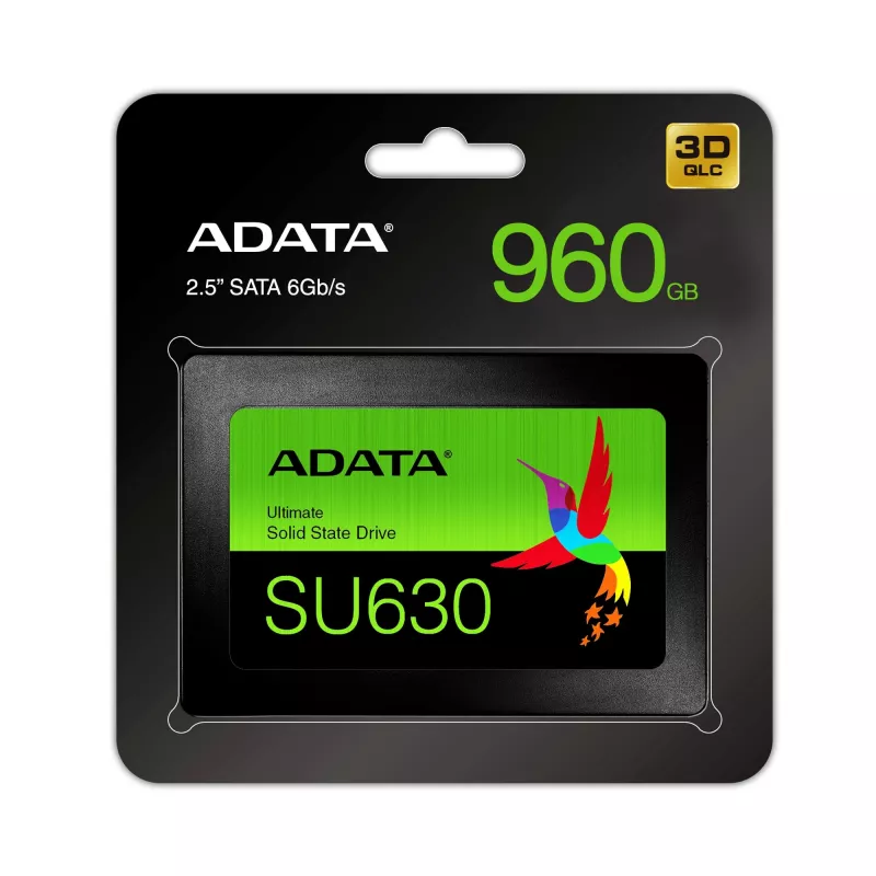 ADATA ULTIMATE SU630 960 GB 2.5 Zoll Serial ATA 3D2 QLC