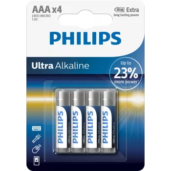 Einwegbatterie Philips LR03E4B/10