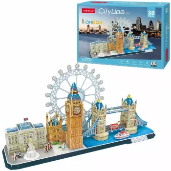 3D Puzzle CubicFun Cubic Fun 3D Puzzle City Line London