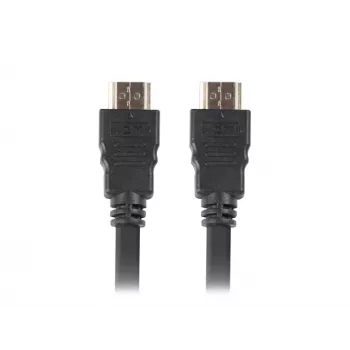 HDMI-Kabel LANBERG CA-HDMI-10CC-0100-BK, HDMI Typ A – Typ A, 10 m, schwarz, HDMI 1.4b