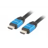HDMI-Kabel LANBERG CA-HDMI-20CU-0018-BL 1,8 m, HDMI 2.0, 18 Gbit/s, 2160p, ARC, Ethernet