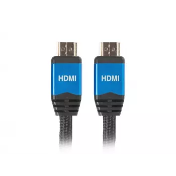 LANBERG HDMI-Kabel - M/m v2.0 4k Cu 3m Schwarz