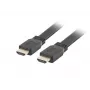 LANBERG HDMI-Kabel - M/m v2.0 4k flach - 5m Schwarz