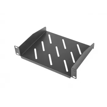 LANBERG Festes Fach 10 Zoll 1HE/254x180mm Maximale Traglast bis zu 20kg Schwarz