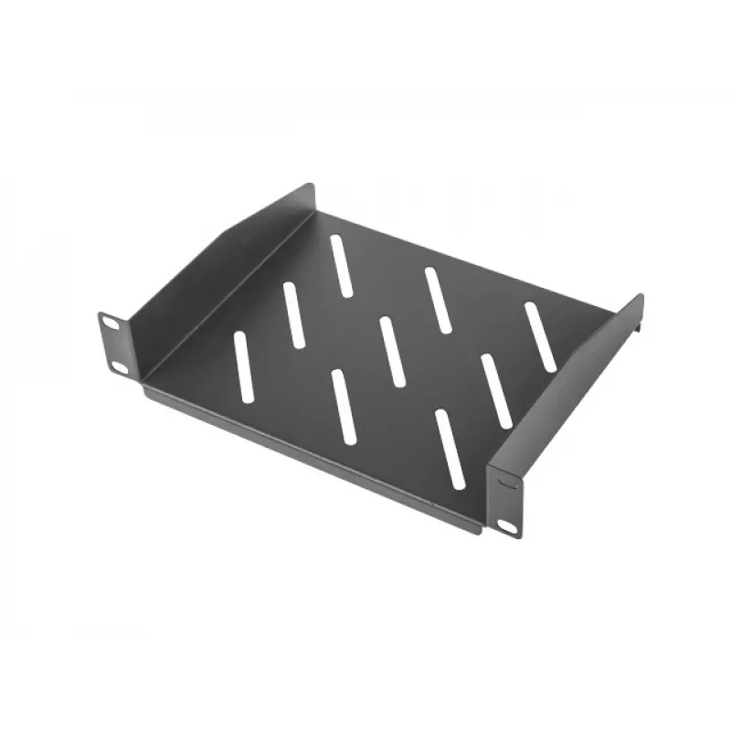 LANBERG Festes Fach 10 Zoll 1HE/254x180mm Maximale Traglast bis zu 20kg Schwarz