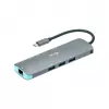 Docking Station i-tec Metal USB-C Nano Docking Station 4K HDMI LAN Power Delivery 100 W