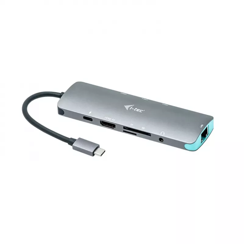Docking Station i-tec Metal USB-C Nano Docking Station 4K HDMI LAN Power Delivery 100 W