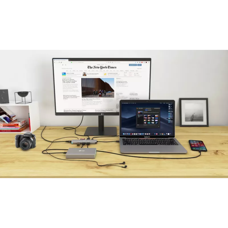 Docking Station i-tec Metal USB-C Nano Docking Station 4K HDMI LAN Power Delivery 100 W
