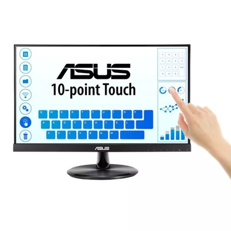 ASUS VT229H Computer Monitor 54,6 cm (21,5 Zoll) 1920 x 1080 Pixel Full HD LED Touchscreen Schwarz