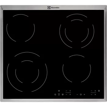 Electrolux EHF6342XOK Herdplatte Schwarz Einbau Cerankochfeld 4 Zone(n)