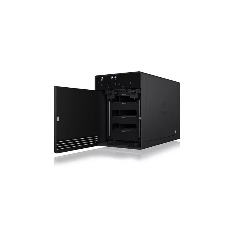 ICY BOX IB-3740-C31 HDD/SSD-Gehäuse Schwarz 2,5/3,5 Zoll