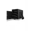 ICY BOX IB-3740-C31 HDD/SSD-Gehäuse Schwarz 2,5/3,5 Zoll