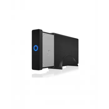 ICY BOX IB-377-C31 HDD/SSD-Gehäuse Schwarz 3,5 Zoll