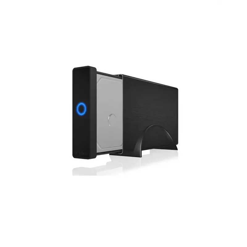 ICY BOX IB-377-C31 HDD/SSD-Gehäuse Schwarz 3,5 Zoll
