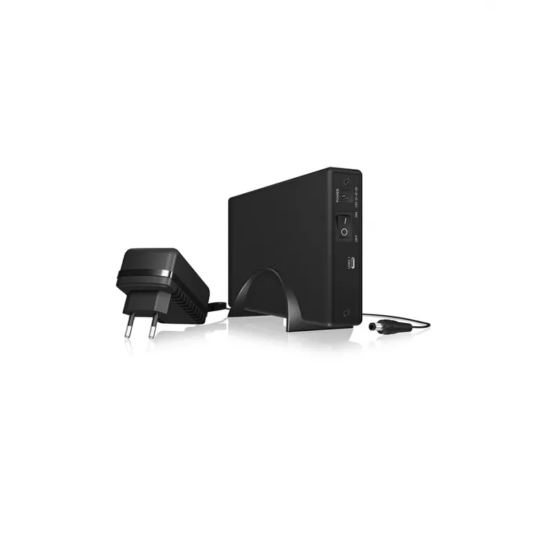 ICY BOX IB-377-C31 HDD/SSD-Gehäuse Schwarz 3,5 Zoll